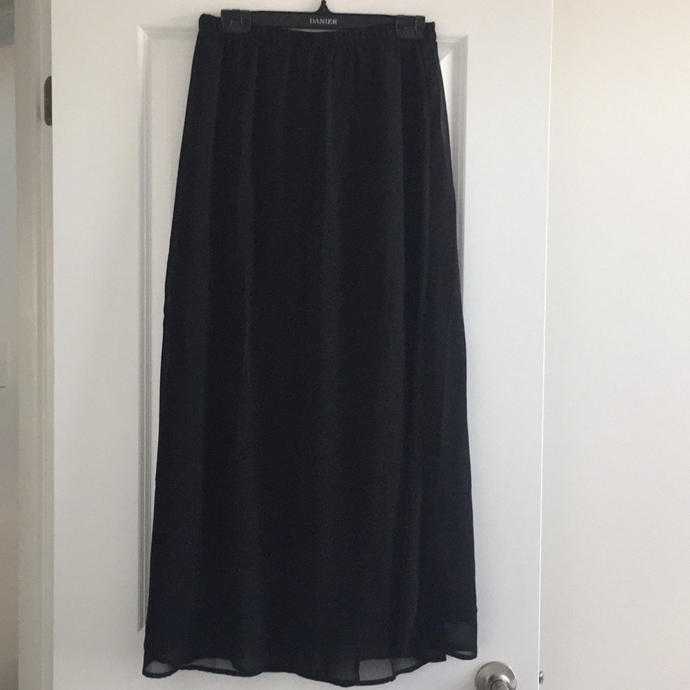 Black Skirt with Lining